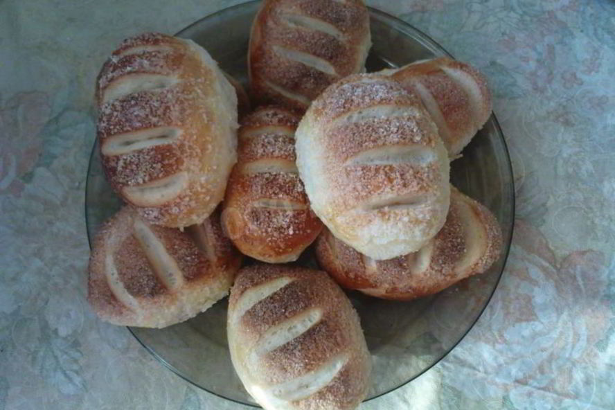 Рецепт сладкие ванильные сахарные булочки