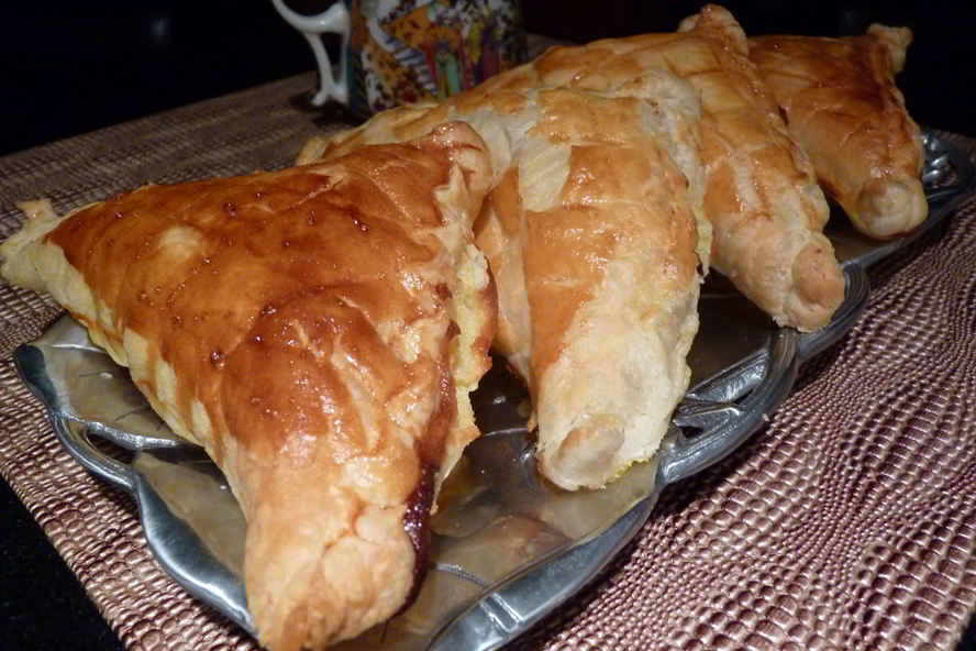 Рецепт слоеные булочки с миндальной начинкой