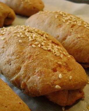 Сырные булочки с зеленью