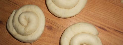 сырные булочки-улитки ассорти. Шаг 4