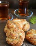 Турецкие хлебные булочки с сезамом