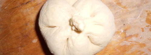 ванильно-маковые булочки с творогом и черникой. Шаг 4