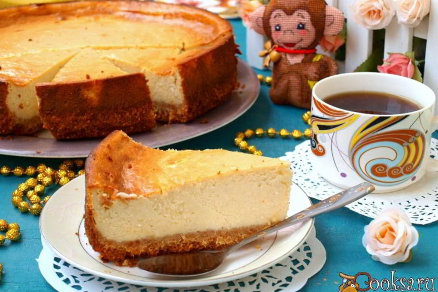 Рецепт банановый чизкейк