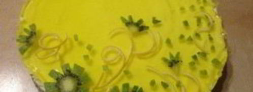 быстрый лимонный чизкейк. Шаг 9