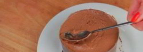 чизкейк без выпечки с нутеллой. Шаг 3