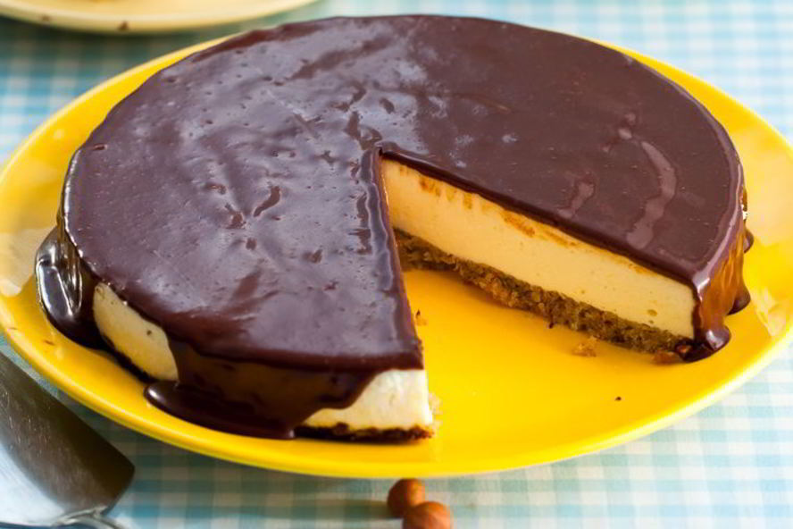 Рецепт чизкейк из черного хлеба