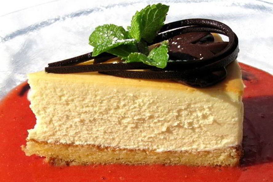 Рецепт чизкейк с белым шоколадом на печенье