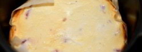 чизкейк с клубникой в мультиварке. Шаг 4