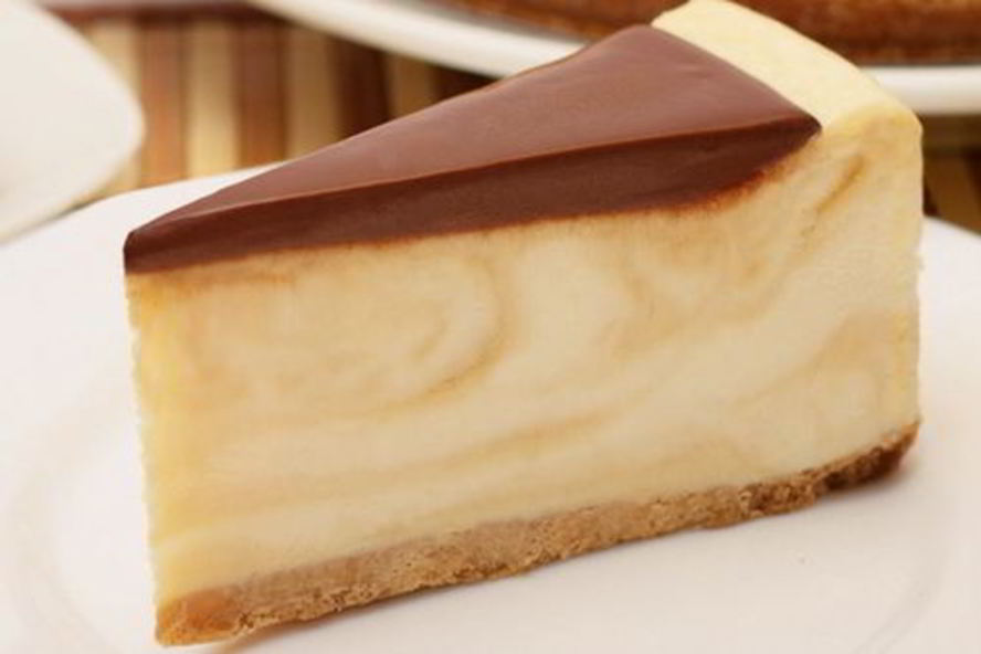 Рецепт чизкейк с крекером и молочной карамелью
