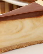 Чизкейк с крекером и молочной карамелью