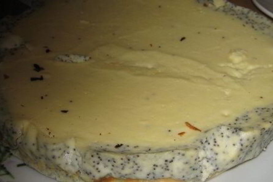 Рецепт чизкейк с маком
