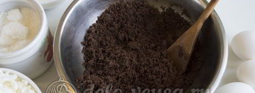 чизкейк с малиной. Шаг 6