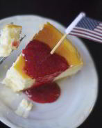 Чизкейк с маскарпоне и рикоттой на сливках