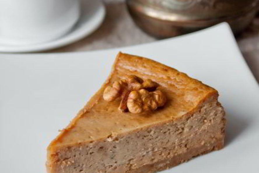 Рецепт чизкейк с пралине из грецких орехов