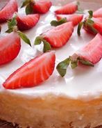 Чизкейк с ревенем