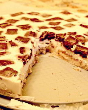 Чизкейк с шоколадным печеньем