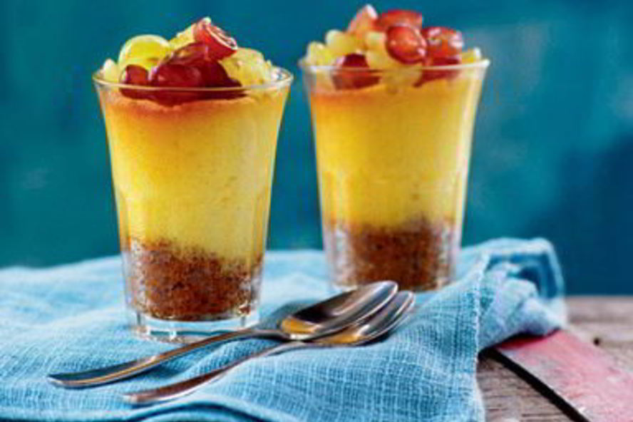 Рецепт чизкейк со свежим виноградом