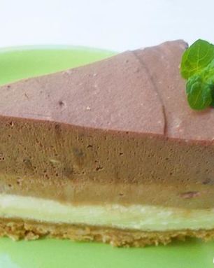 Чизкейк Три шоколада