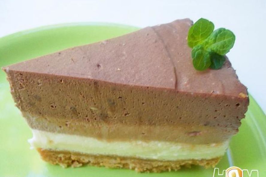 Рецепт чизкейк три шоколада