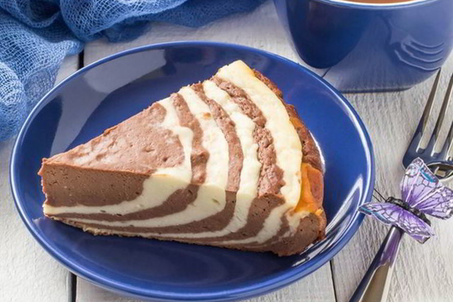 Рецепт чизкейк зебра