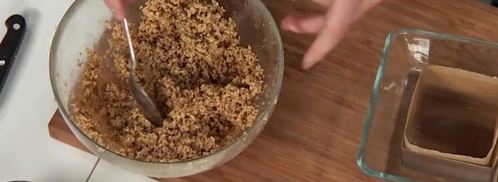 домашний чизкейк с соусом фламбе из вишни. Шаг 2