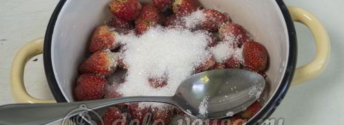 клубничный чизкейк с творогом без выпечки. Шаг 12