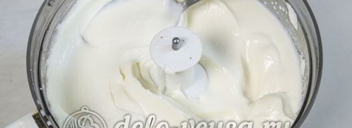 клубничный чизкейк с творогом без выпечки. Шаг 5