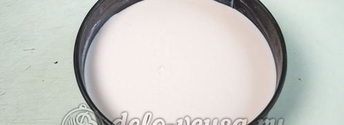 клубничный чизкейк с творогом без выпечки. Шаг 10