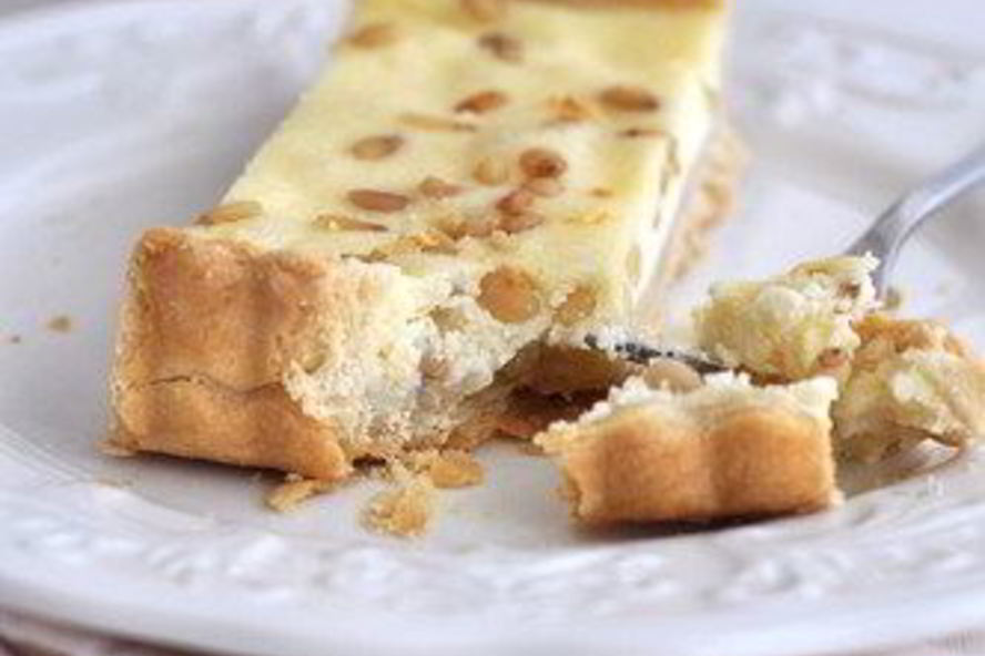 Рецепт лимонный чизкейк с кедровыми орехами