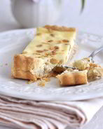 Лимонный чизкейк с кедровыми орехами