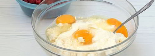 малиновый чизкейк. Шаг 7