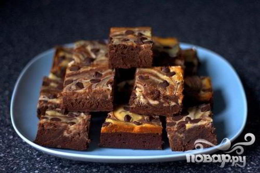 Рецепт мини-чизкейки с шоколадом