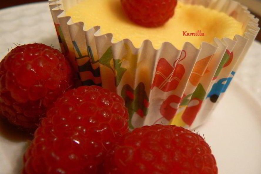 Рецепт мини-чизкейки с ягодами