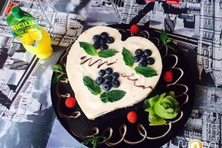 Рецепт нежный чизкейк с голубикой