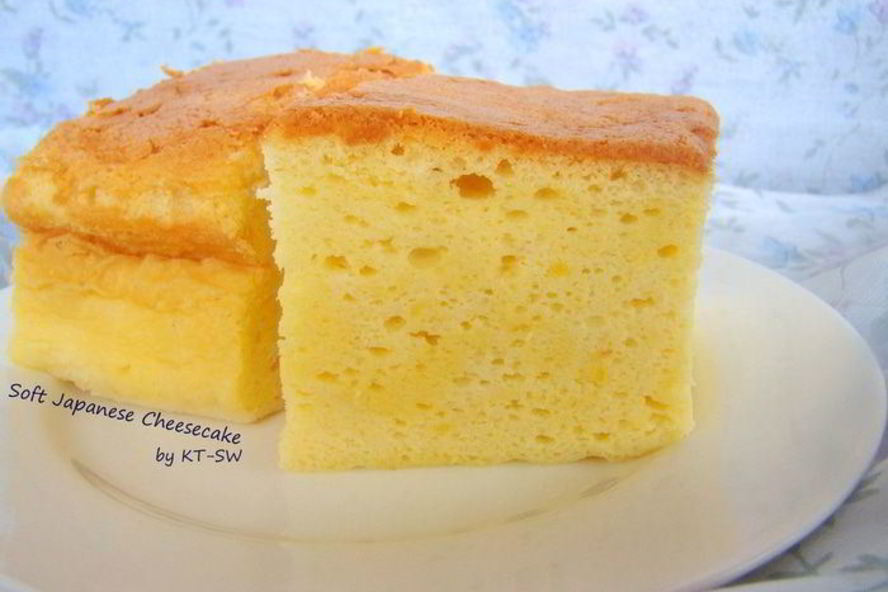 Рецепт нежный японский чизкейк