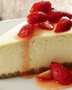 Низкокалорийный творожный чизкейк