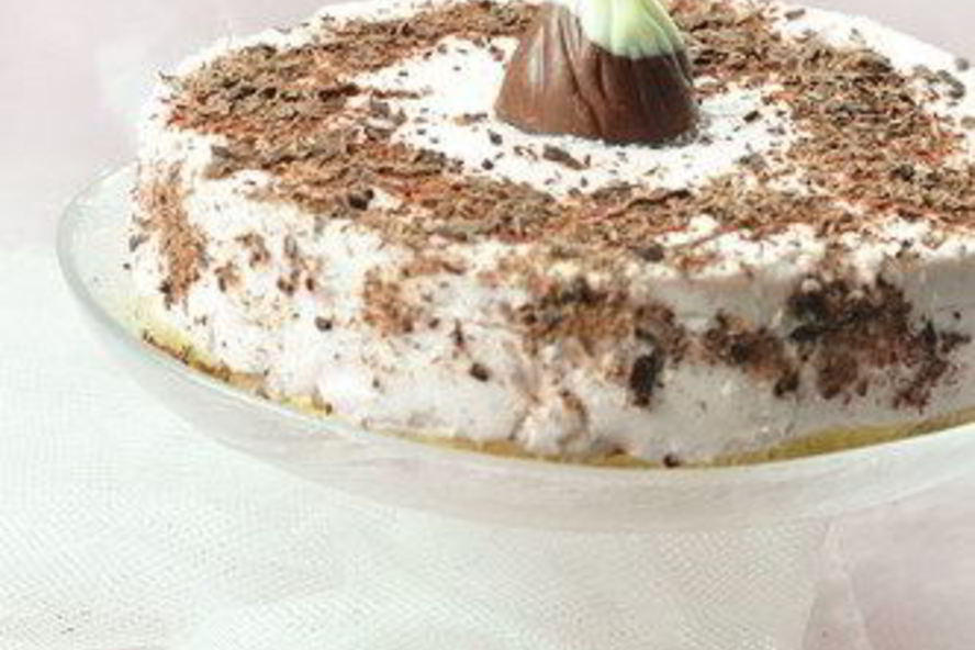 Рецепт новогодний чизкейк с ликером бейлис и шоколадной крошкой