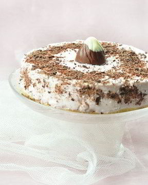 Новогодний чизкейк с ликером Бейлис и шоколадной крошкой