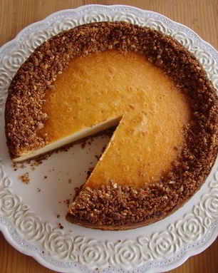 Нью-Йорк Чизкейк с ореховым штрейзелем