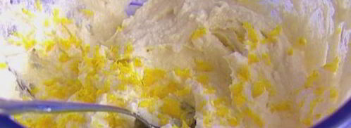 очень простой лимонный чизкейк с ягодами. Шаг 7