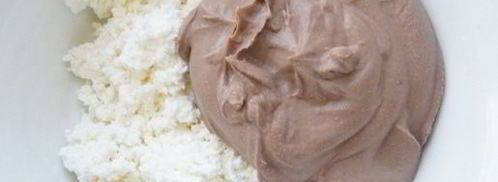 шоколадный чизкейк новогодний. Шаг 3