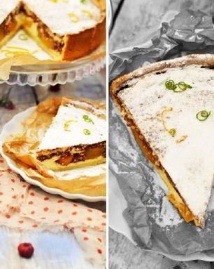 Творожный чизкейк с абрикосами