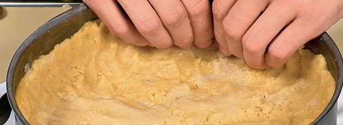 яблочный чизкейк с маком. Шаг 2