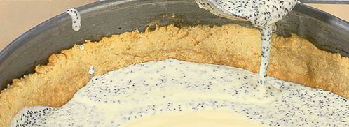 яблочный чизкейк с маком. Шаг 5