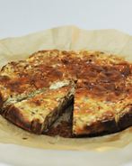 Закусочный чизкейк с грибами