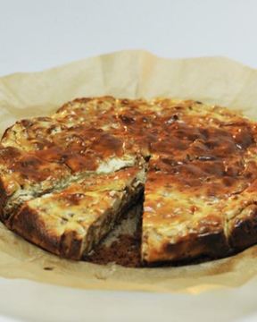 Закусочный чизкейк с грибами