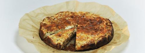 закусочный чизкейк с грибами. Шаг 4