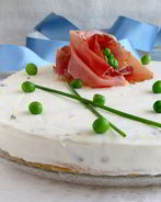 Закусочный чизкейк Утренняя роза