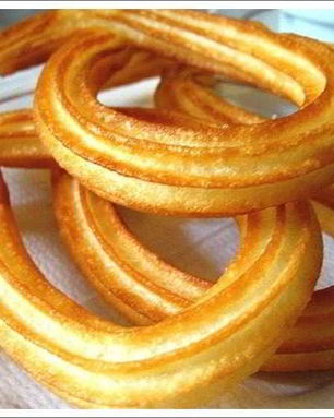 Чуррос из заварного теста