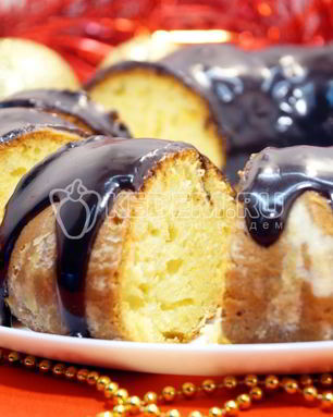 Апельсиновый кекс на Рождество